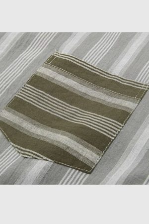 Style Core Aesthetics, New Style Trends Color Block Striped Shirt