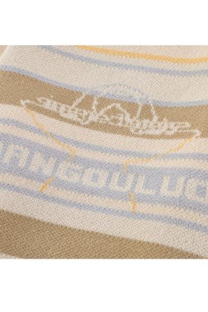 Style Core Aesthetics, New Style Trends Color-blocked Stripe Knit Pullover