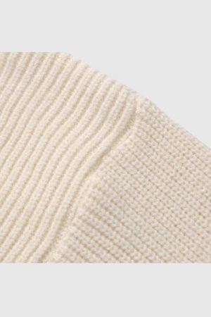 Style Core Aesthetics, New Style Trends Color-Contrast Knit Sweater