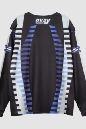 Style Core Aesthetics, New Style Trends Color Contrast Racing Tee