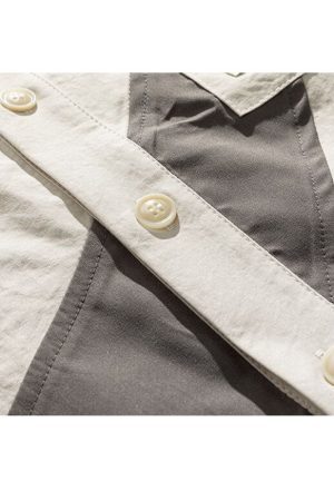 Style Core Aesthetics, New Style Trends Color Contrast Shirts