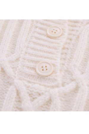 Style Core Aesthetics, New Style Trends Color Striped Half Button Closure Sweater