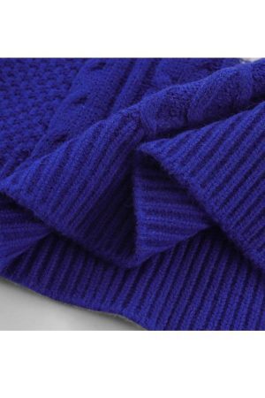 Style Core Aesthetics, New Style Trends Color Striped Half Button Closure Sweater