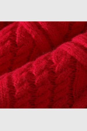 Style Core Aesthetics, New Style Trends Colorblock Cable Knit Sweater