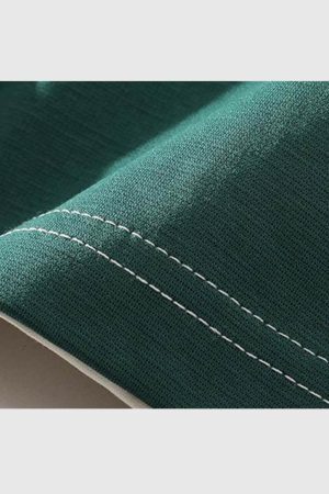 Style Core Aesthetics, New Style Trends Colorblock Casual Loose T-Shirt