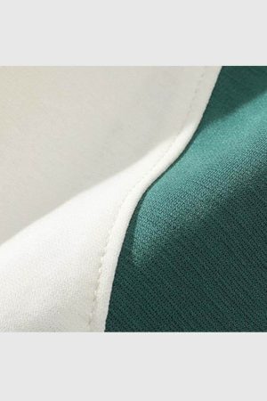 Style Core Aesthetics, New Style Trends Colorblock Casual Loose T-Shirt