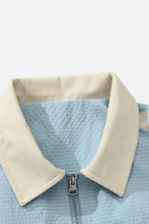 Style Core Aesthetics, New Style Trends Colorblock Casual Street Jacket