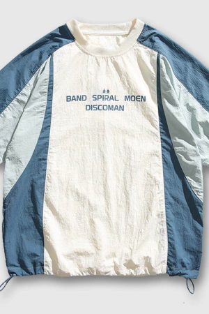 Style Core Aesthetics, New Style Trends Colorblock Casual T-Shirt