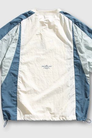 Style Core Aesthetics, New Style Trends Colorblock Casual T-Shirt