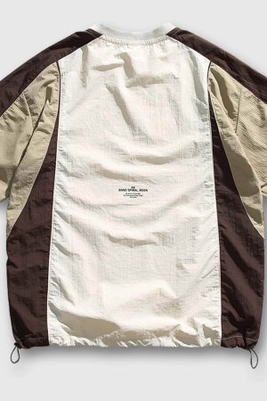 Style Core Aesthetics, New Style Trends Colorblock Casual T-Shirt