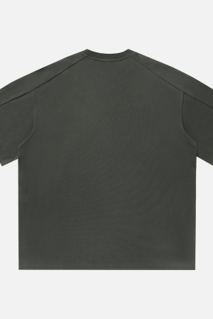 Style Core Aesthetics, New Style Trends Colorblock Embroidered Cotton T-Shirt