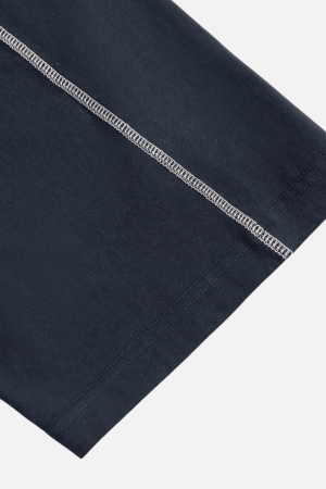 Style Core Aesthetics, New Style Trends Colorblock Embroidered Cotton T-Shirt