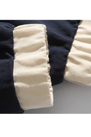 Style Core Aesthetics, New Style Trends Colorblock Embroidered Jacket