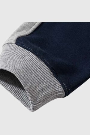 Style Core Aesthetics, New Style Trends Colorblock Lettering Sweatshirt