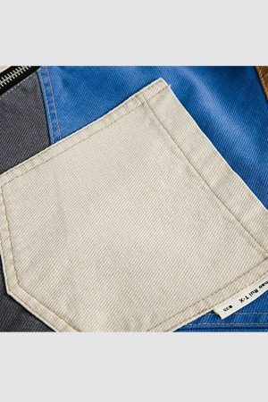 Style Core Aesthetics, New Style Trends Colorblock Patchwork Jacket