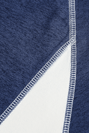 Style Core Aesthetics, New Style Trends Colorblock Patchwork Long Sleeve T-Shirt