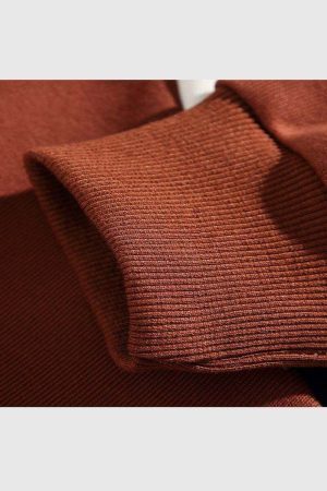 Style Core Aesthetics, New Style Trends Colorblock Polo Sweatshirt