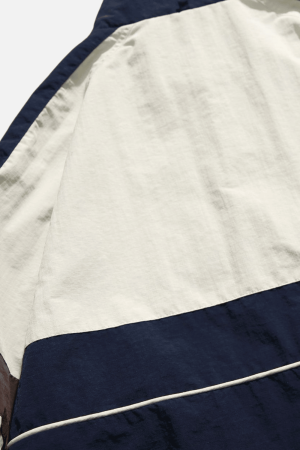 Style Core Aesthetics, New Style Trends Colorblock Stand Collar Jacket