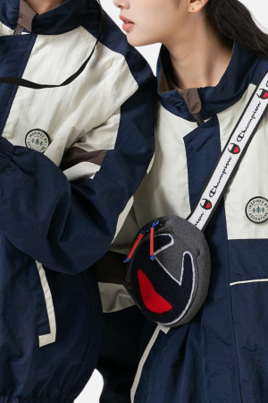 Style Core Aesthetics, New Style Trends Colorblock Stand Collar Jacket