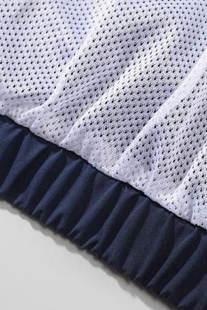 Style Core Aesthetics, New Style Trends Colorblock Stand-Collar Jacket