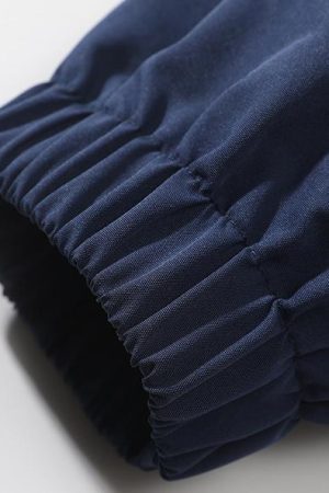 Style Core Aesthetics, New Style Trends Colorblock Stand-Collar Jacket