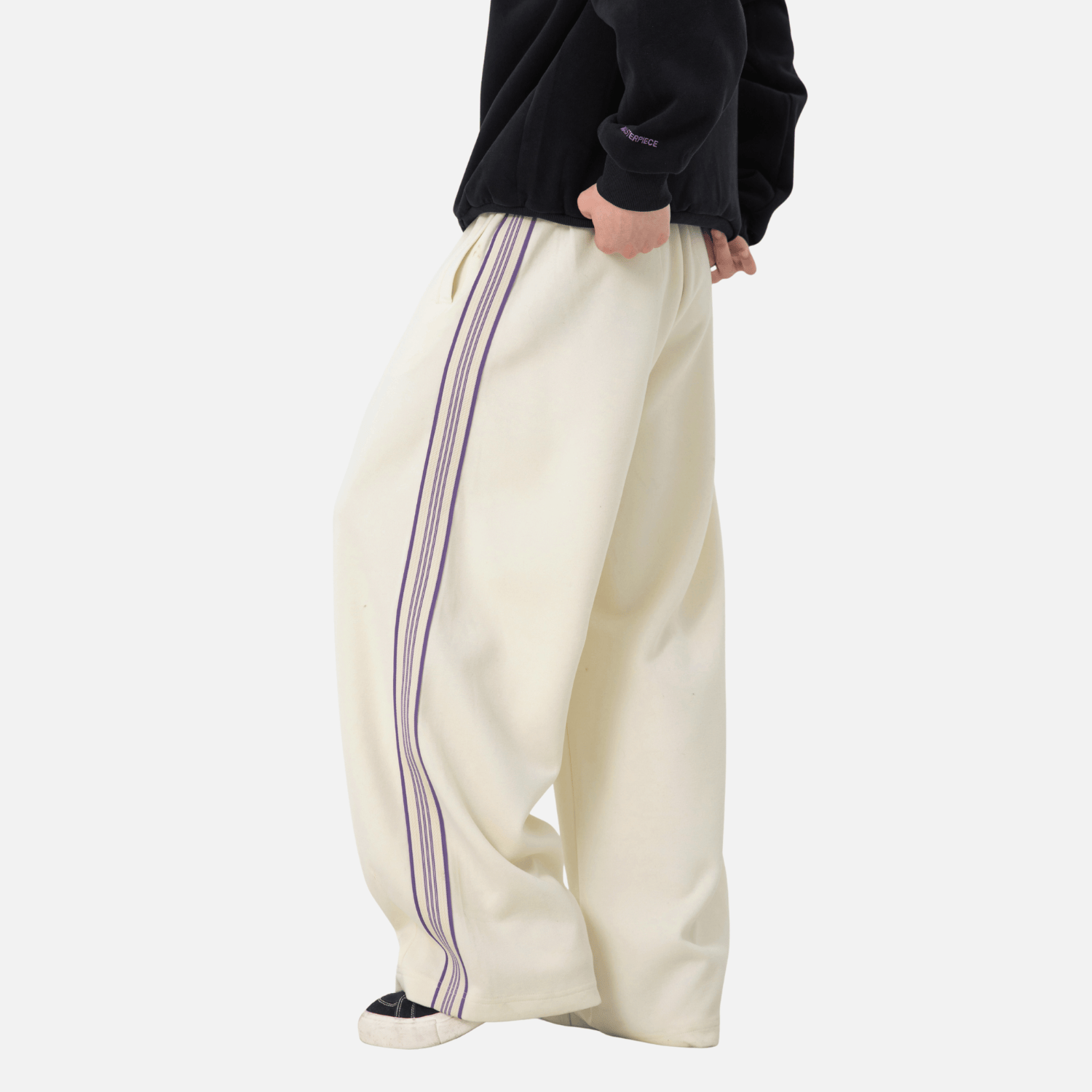 Style Core Aesthetics, New Style Trends Colorblock Stripe Casual Pants Style Core Aesthetics, New Style Trends Colorblock Stripe Casual Pants