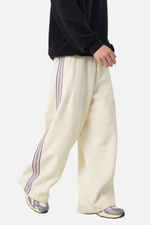Style Core Aesthetics, New Style Trends Colorblock Stripe Casual Pants