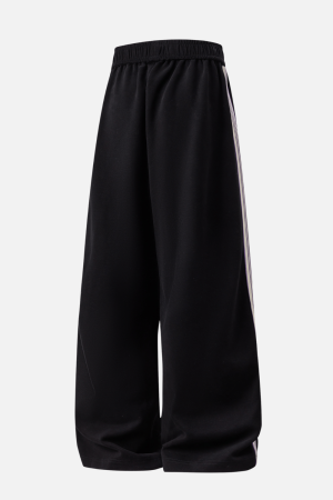 Style Core Aesthetics, New Style Trends Colorblock Stripe Casual Pants