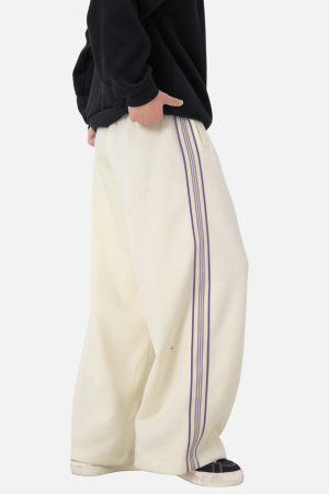 Style Core Aesthetics, New Style Trends Colorblock Stripe Casual Pants