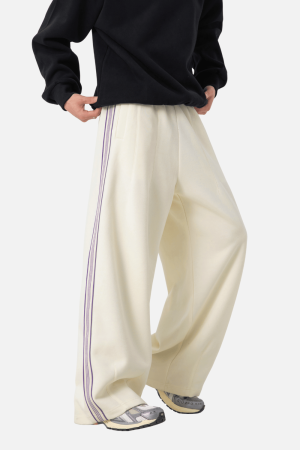 Style Core Aesthetics, New Style Trends Colorblock Stripe Casual Pants