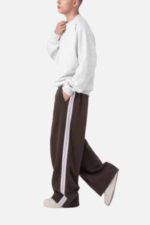 Style Core Aesthetics, New Style Trends Colorblock Stripe Casual Pants