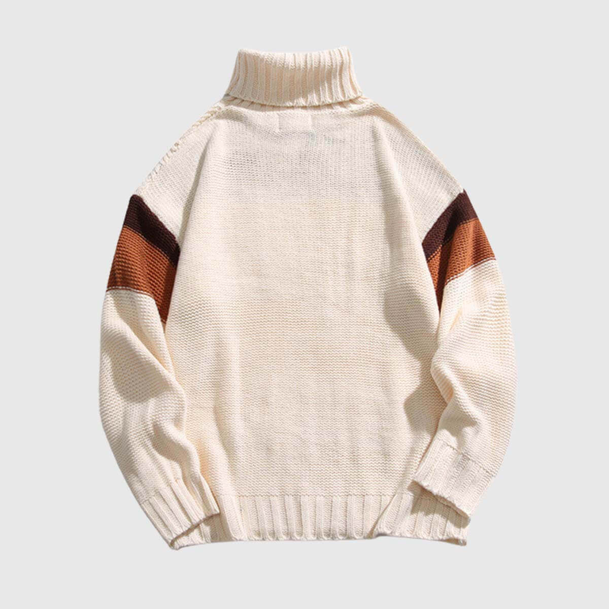 Style Core Aesthetics, New Style Trends Colorblock Turtleneck Sweater Style Core Aesthetics, New Style Trends Colorblock Turtleneck Sweater