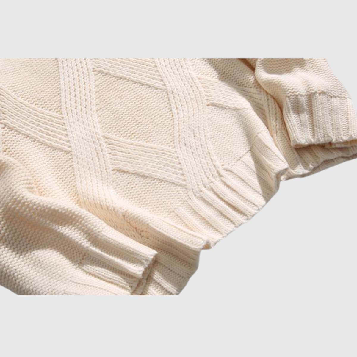 Style Core Aesthetics, New Style Trends Colorblock Turtleneck Sweater Style Core Aesthetics, New Style Trends Colorblock Turtleneck Sweater