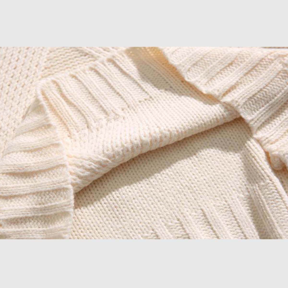 Style Core Aesthetics, New Style Trends Colorblock Turtleneck Sweater Style Core Aesthetics, New Style Trends Colorblock Turtleneck Sweater