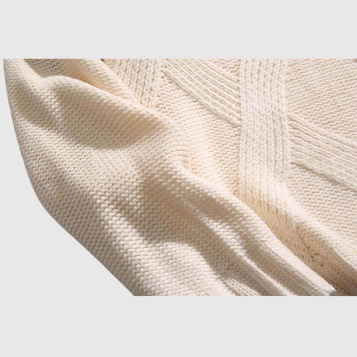 Style Core Aesthetics, New Style Trends Colorblock Turtleneck Sweater Style Core Aesthetics, New Style Trends Colorblock Turtleneck Sweater