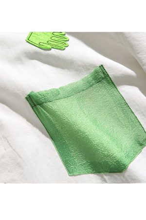 Style Core Aesthetics, New Style Trends Colorful Cotton Patch Shirts