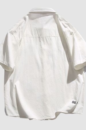 Style Core Aesthetics, New Style Trends Colorful Cotton Patch Shirts