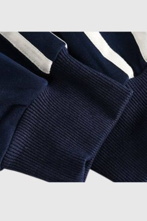 Style Core Aesthetics, New Style Trends Contrast Color Casual POLO Shirt