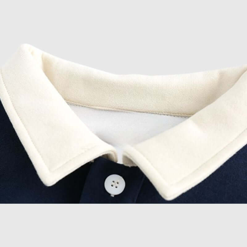 Style Core Aesthetics, New Style Trends Contrast Color Casual POLO Shirt Style Core Aesthetics, New Style Trends Contrast Color Casual POLO Shirt