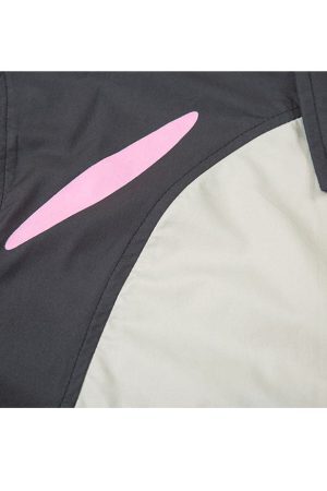 Style Core Aesthetics, New Style Trends Contrast Double End Zipper Shirts