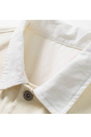 Style Core Aesthetics, New Style Trends Contrast Patchwork Jacket