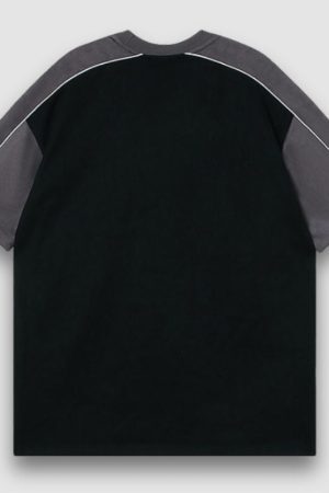 Style Core Aesthetics, New Style Trends Contrast Racing Style Tee