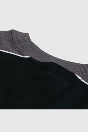 Style Core Aesthetics, New Style Trends Contrast Racing Style Tee