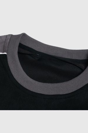 Style Core Aesthetics, New Style Trends Contrast Racing Style Tee