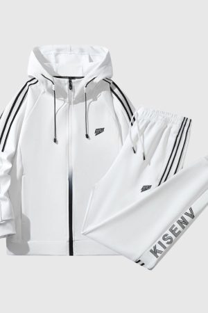 Style Core Aesthetics, New Style Trends Contrast Straps Jacket Set