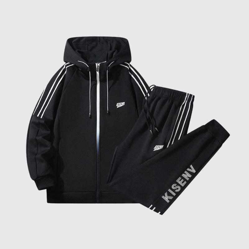 Style Core Aesthetics, New Style Trends Contrast Straps Jacket Set