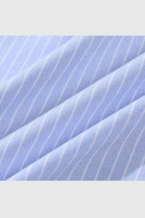 Style Core Aesthetics, New Style Trends Contrast Stripe Patchwork Shirts