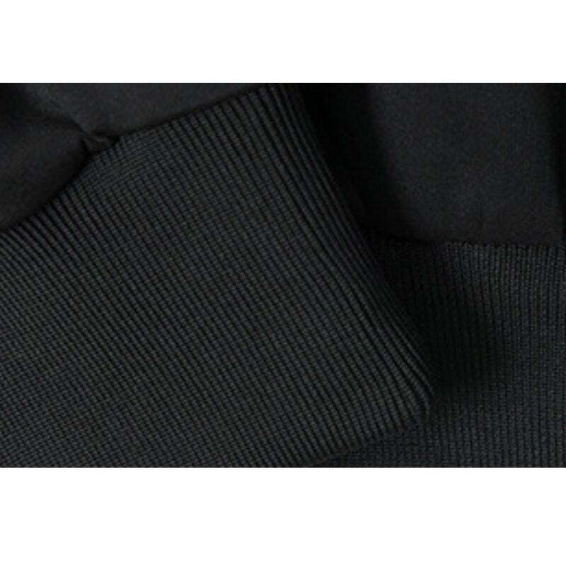 Style Core Aesthetics, New Style Trends Contrast Stripe Sleeve Short Collar Jacket Style Core Aesthetics, New Style Trends Contrast Stripe Sleeve Short Collar Jacket