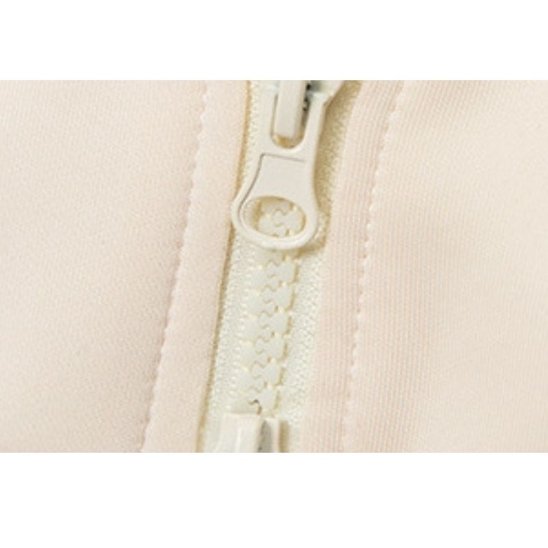 Style Core Aesthetics, New Style Trends Contrast Stripe Sleeve Short Collar Jacket Style Core Aesthetics, New Style Trends Contrast Stripe Sleeve Short Collar Jacket