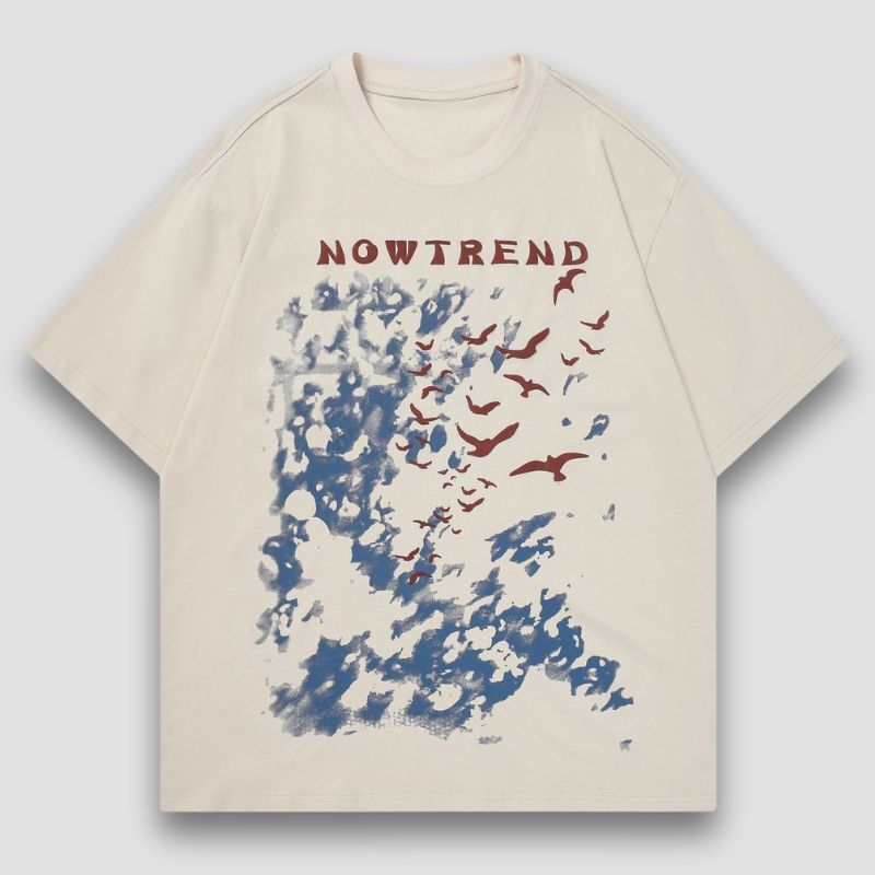 Style Core Aesthetics, New Style Trends Cotton Graffiti Print T-shirt Style Core Aesthetics, New Style Trends Cotton Graffiti Print T-shirt